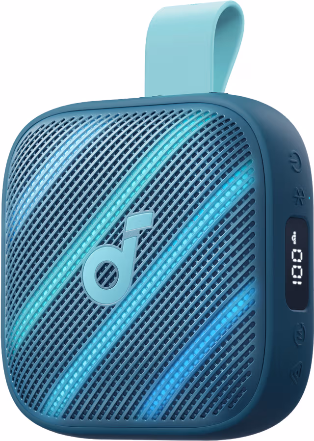 Soundcore Boom Go 3i bærbar høyttaler (blå)