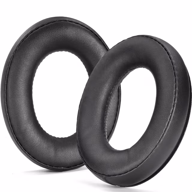 Svarte øreputer for Sennheiser HD620S HD400Pro HD560S - 2-pakning