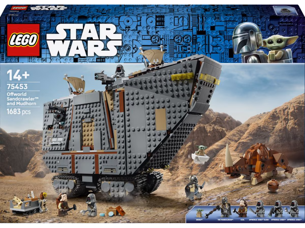 LEGO Star Wars Offworld Sandcrawler og Mudhorn 75453
