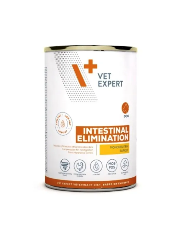 VetExpert Veterinary Diet Intestinal Fat Dog Mono - wet dog food - 400g