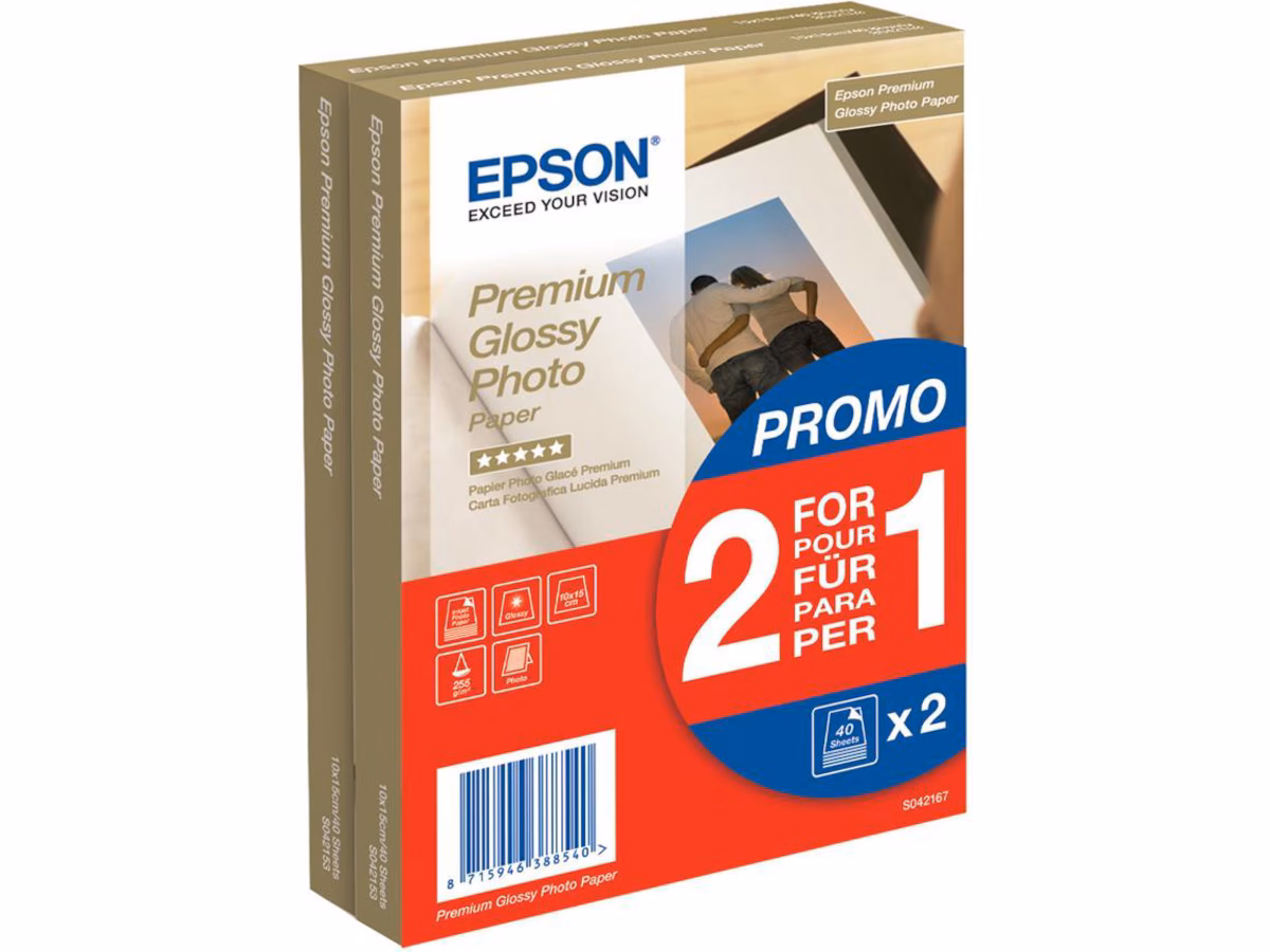 Epson 10X15 Premium Glossy Photo Paper