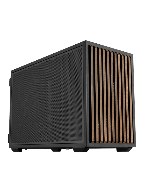 Lian Li Dan B4 Wood Black - Kabinett - Minitower - Svart