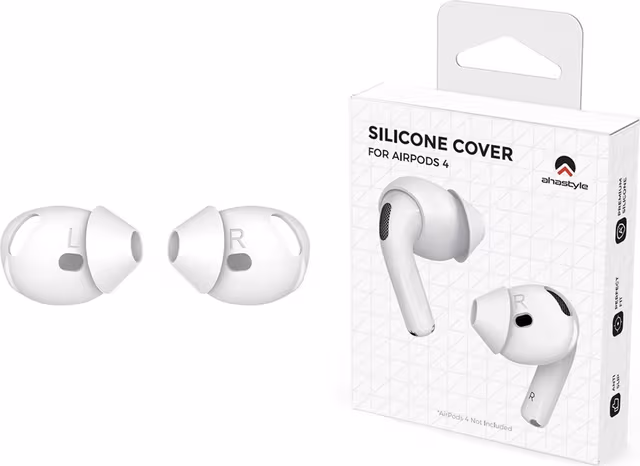 1 par for AirPods 4 ørepropper silikon sklisikre lydisolerte øreklokker