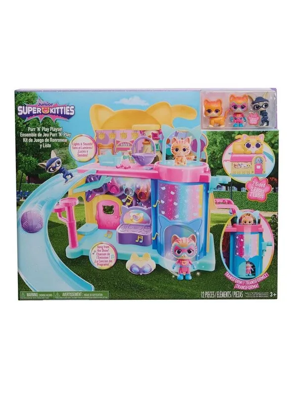 Disney Jr. Super Kitties Purr 'N' Play Playset