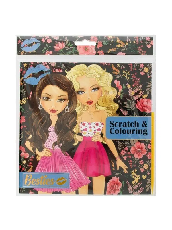 Besties Scratch & Colouring 12 p. 20*20