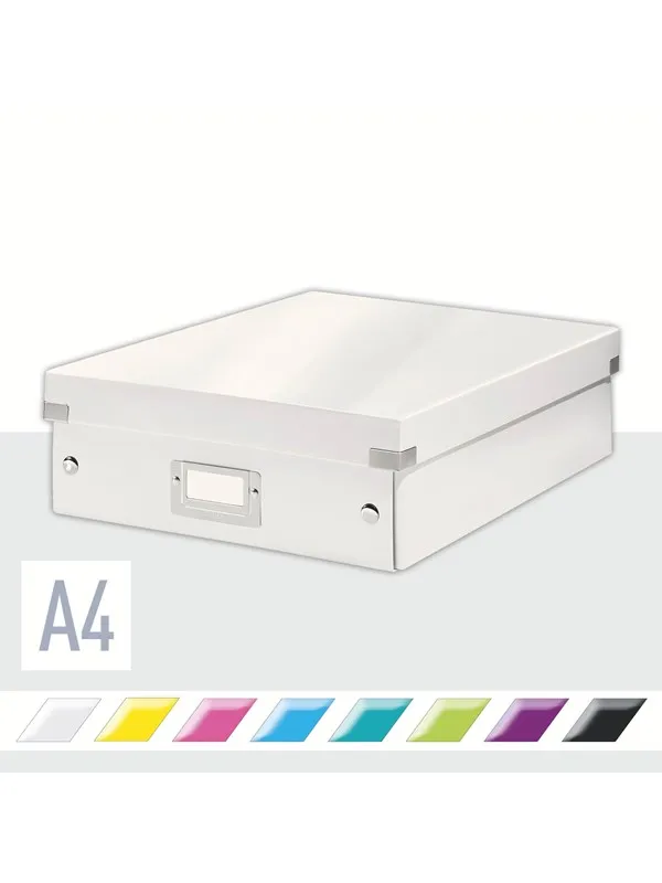 Leitz Sorteringsboks Click&Store  WOW Medium Hvit