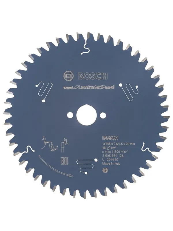 Bosch Sirkelsagblad Expert for Laminated Panel 165 x 20 x 2,6 mm, 48