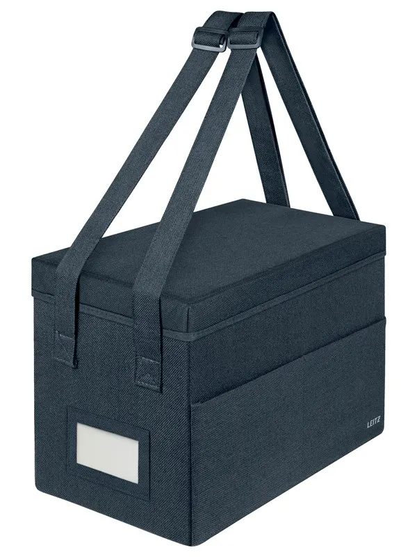 Leitz  Fabric oppbevaringsveske Clean Desk med lokk Kompakt