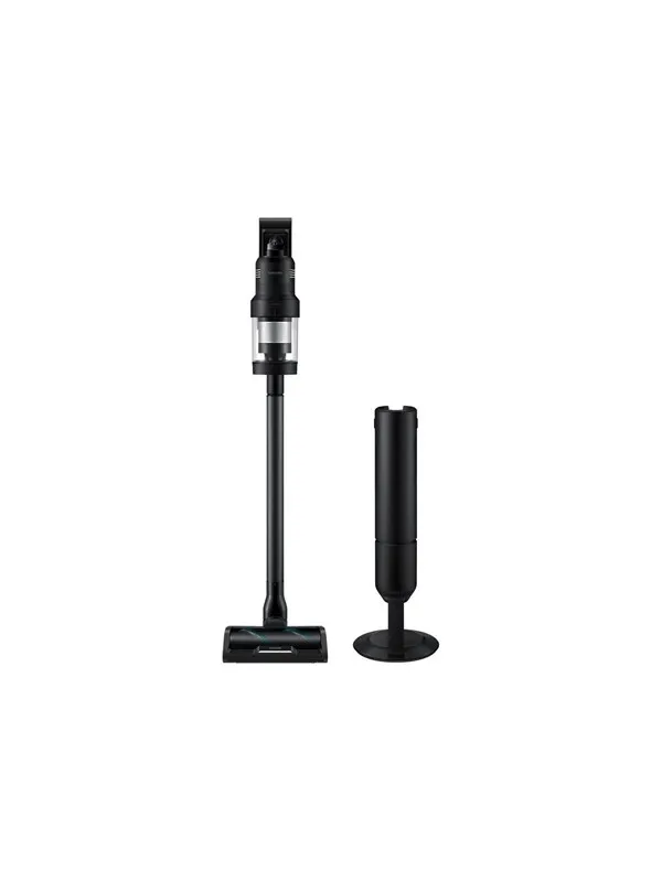 Samsung Skaftstøvsuger BESPOKE AI Jet Ultra Complete Extra VS90F40DEK - vacuum cleaner - cordless - stick/handheld - 2 batteries included charger - black chrome