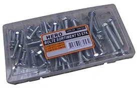 HELTE Boltsortiment 53 stk.