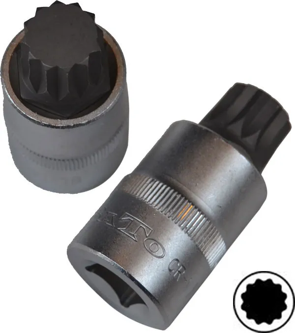 BATO Stifttopp kort 1/2" XZN M8.