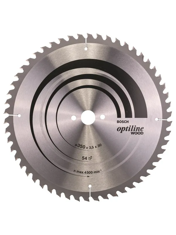 Bosch Sirkelsagblad Optiline Wood 350 x 30 x 3,5 mm, 54