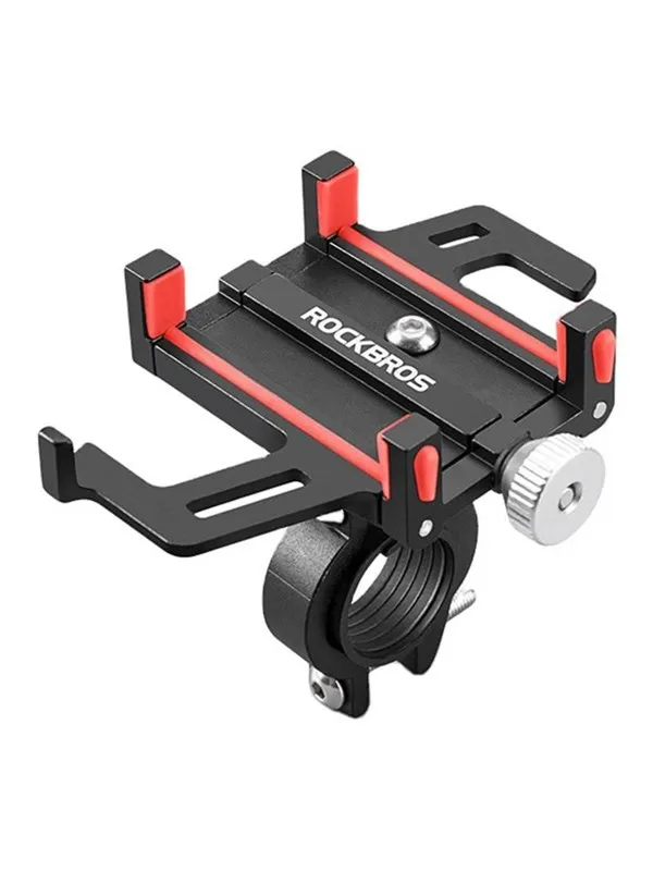Rockbros Bicycle Phone Holder  699-BR (black and red)