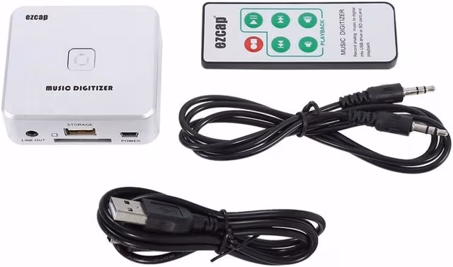 Ezcap Music Digitizer analog til digital lyd