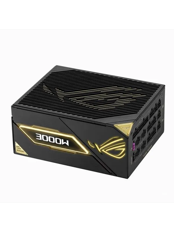 ASUS ROG Thor 3000W Titanium III Edition 20 (ROG Equalizer) Strømforsyning (PSU) - 3000 Watt - ATX 3.1 - 80 Plus Titanium sertifisert