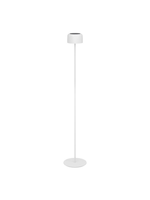 EGLO ROCCANOVA-L SOLCELLE GULVLAMPE M/TOUCH HVIT