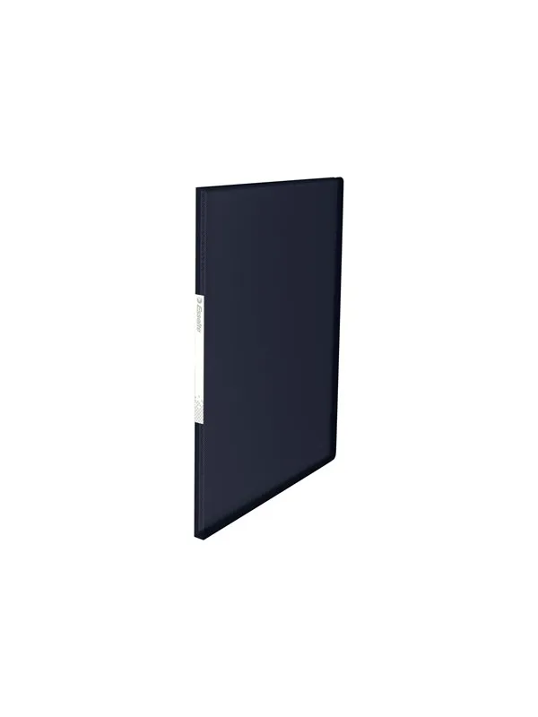 Esselte Vivida - display book - for A4 - capacity: 80 sheets - vivid black