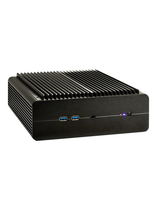 Inter-Tech IP-60 - Kabinett - Ultra small form factor - Svart