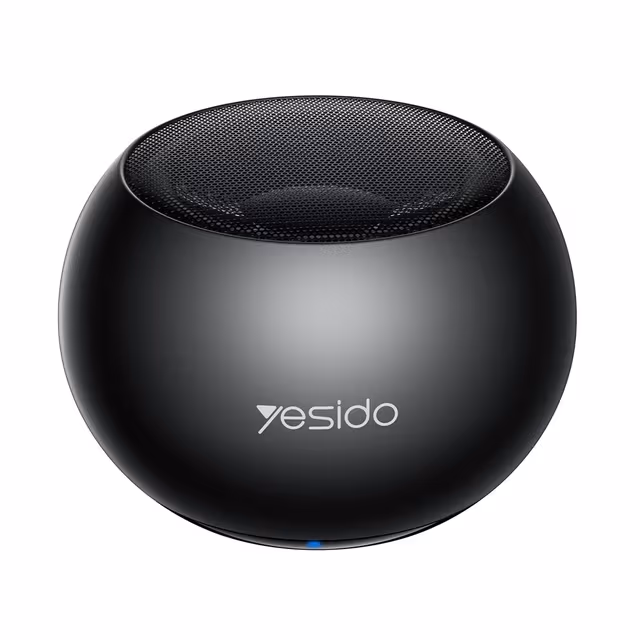 YESIDO Bærbar TWS Bluetooth-høyttaler Aluminiumslegering Mini Trådløs Lydenhet