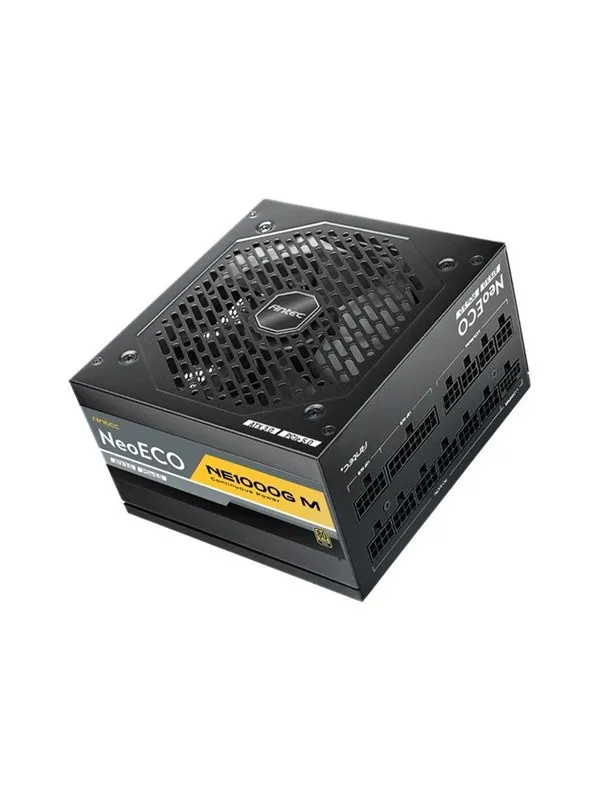 Antec NE1000G M - power supply - 1000 Watt Strømforsyning (PSU) - 1000 Watt - 120 mm - ATX 3.0 - 80 Plus Gold sertifisert