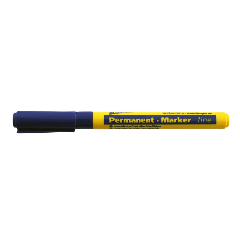 Permanent tusj 1,0 mm BLÅ rund spiss (modell 0778)