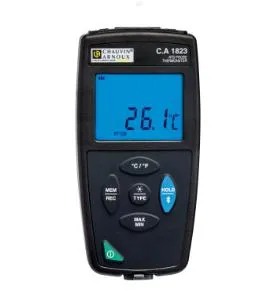 CA 1823 - 1 kanal temperaturdatalogger med display