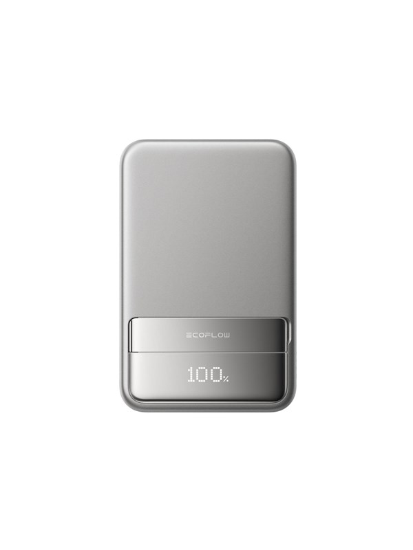 EcoFlow Rapid 10K - 30W- Qi2 Wireless Charging Powerbank Nødlader - Hvit - 10000 mAh