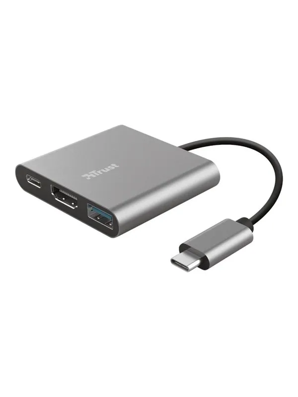 Trust Dalyx 3-in-1 Multiport USB-C Adapter