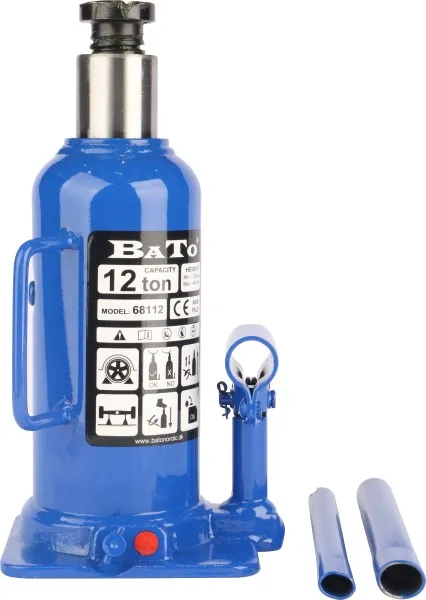 BATO Flaskejekk 12 tonn. 230-440mm.