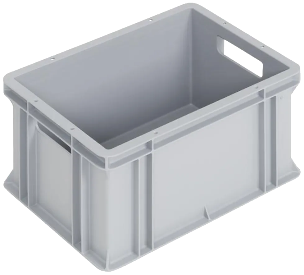 WEZ Logiline eurokasse SG2 grå 400×300×212mm 18,5l
