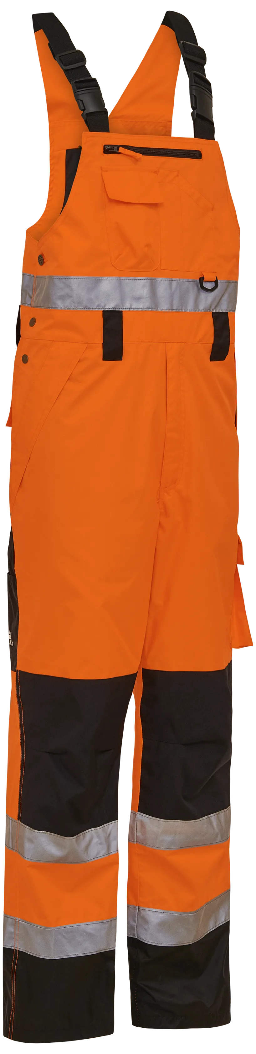 Synlighetsarbeidsdress 089900R oransje/sort str. 4XL