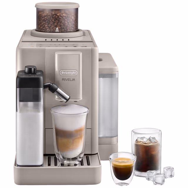 De'Longhi Rivelia Start kaffemaskin FEB4255.BG (Sand Beige)