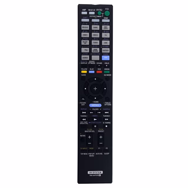 Fjernkontroll erstatning for RM-AAP078 For Sony DVD