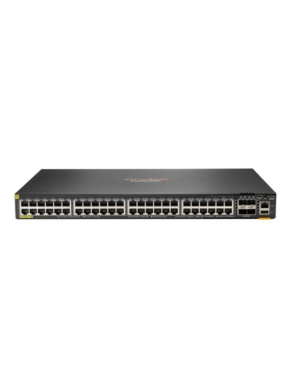 Hewlett Packard Enterprise HPE Aruba Networking CX 6200F 48G Class4 PoE 4SFP+ 740W Switch