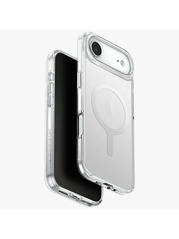 UNIQ Clario Magclick Charging Case for iPhone Air - Transparent