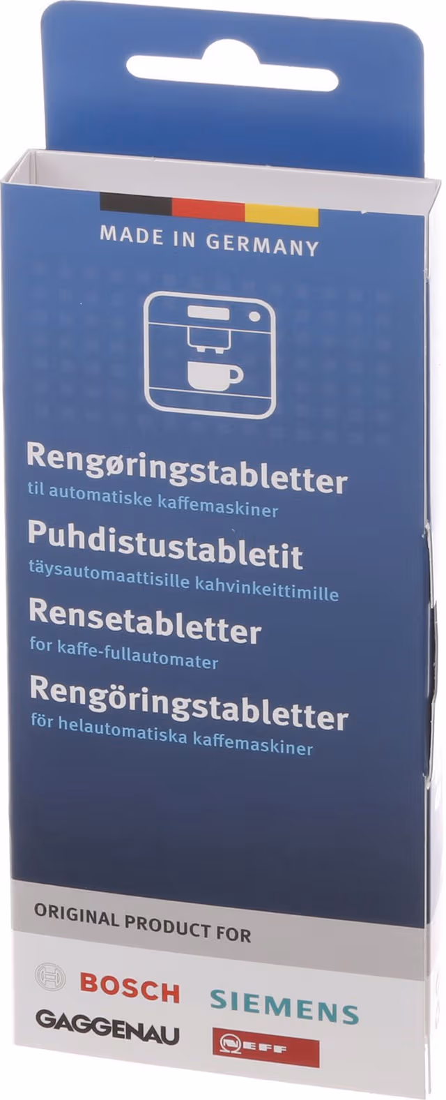Bosch rensetabletter til kaffemaskin BSH352746