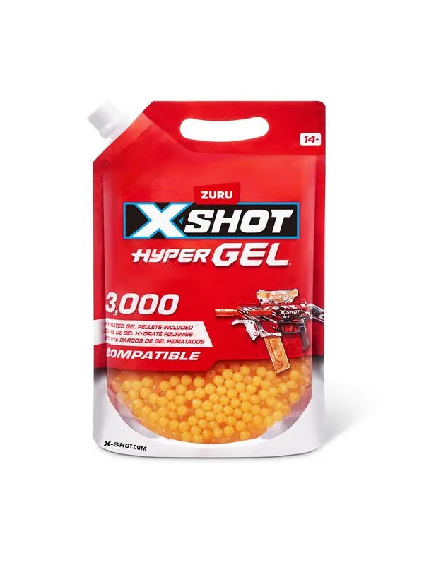 X-shot HYPER GEL-Hydrated Gellet Refill (3000 PCS)