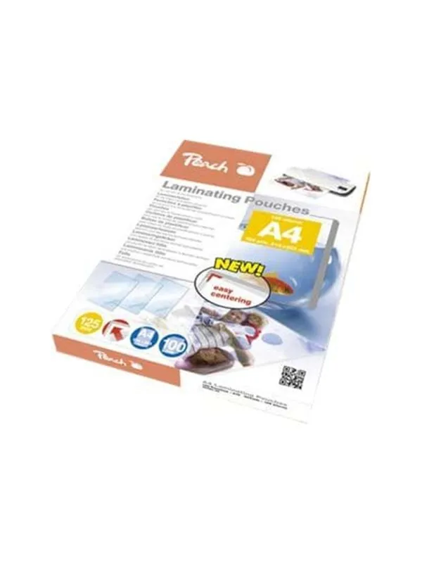 Peach - 100-pakke - laminerings poser