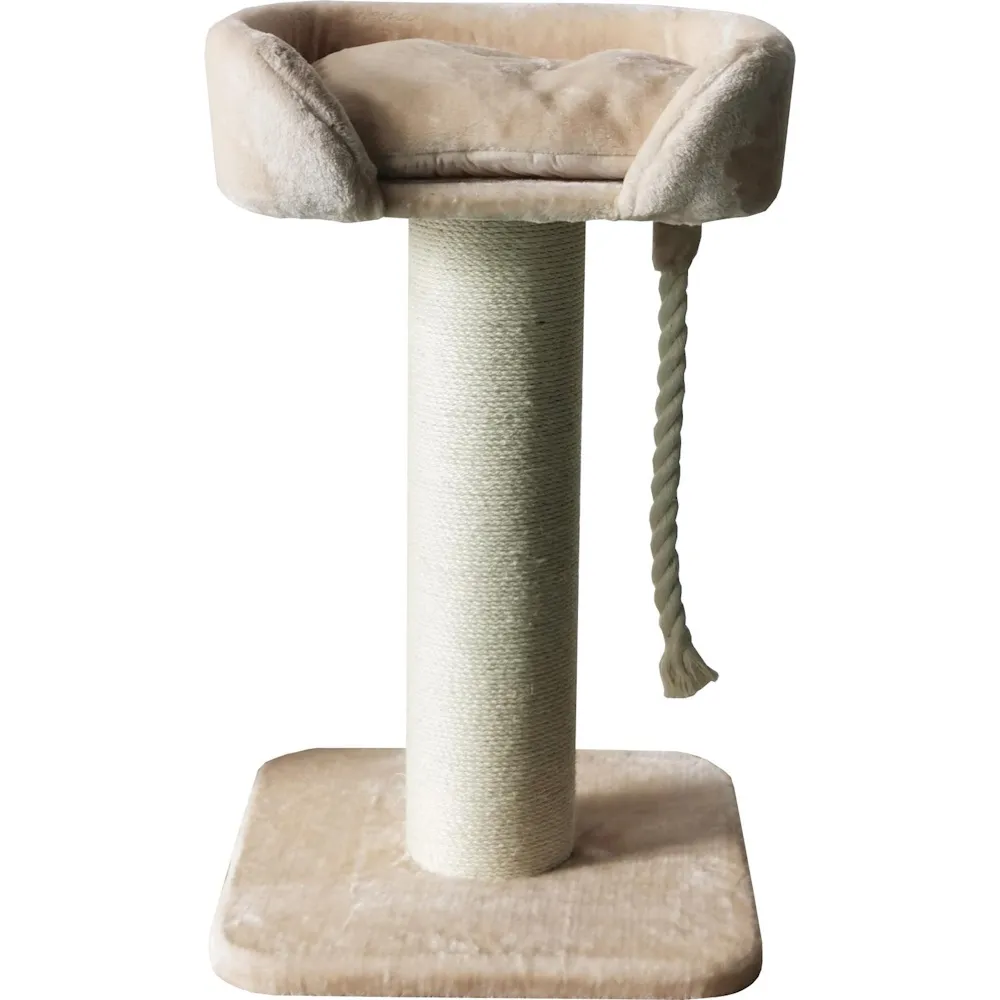Companion Cat Lion klorestativ 60x60x100 cm - Beige