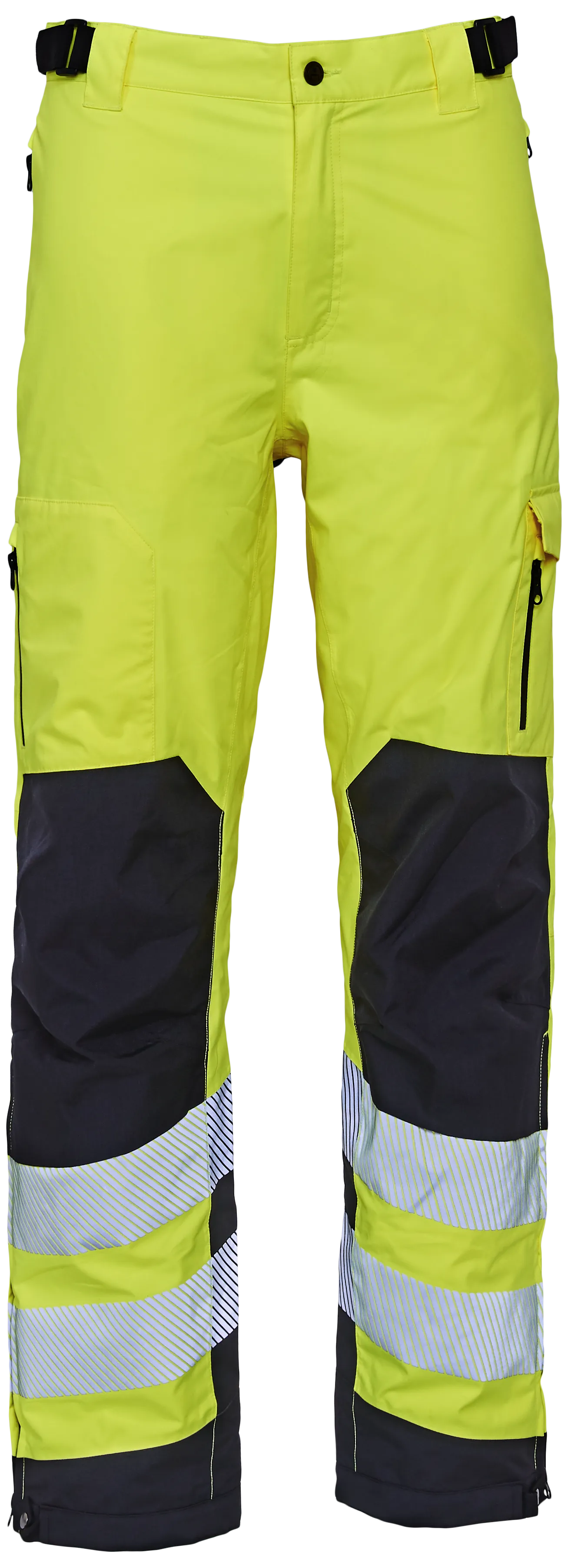 Hi-vis arbeidsbukser stretch 182400R gul/svart str. XS