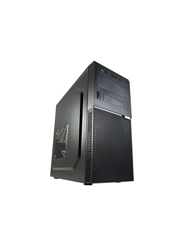 LC Power 7041B - mid tower - ATX - Kabinett - Tower - Svart