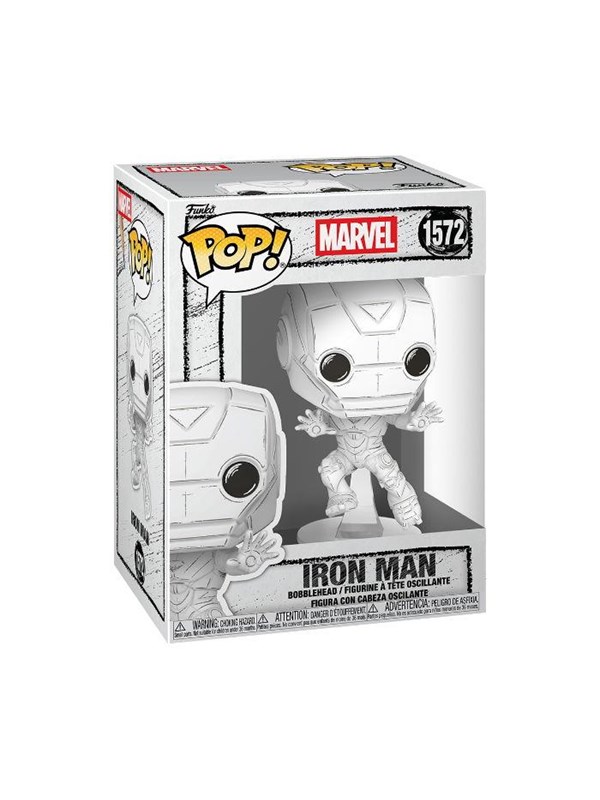 Funko! - Funko POP Vinyl Marvel Sketched Iron Man