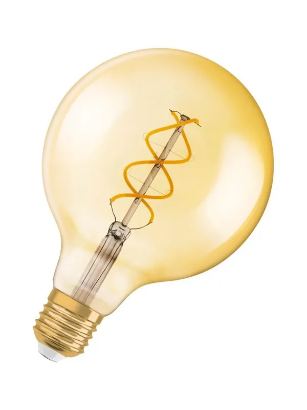 Osram LED-lyspære Vintage 1906 Globe Spiral 5W/820 (25W) Gold E27