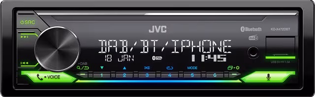 JVC KD-X472DBT bilstereo