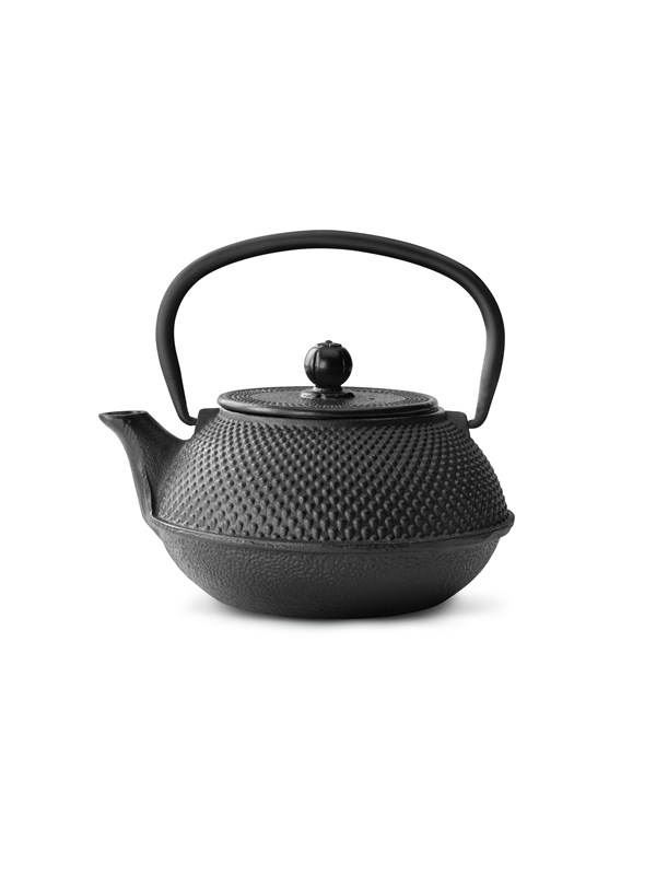 bredemeijer Tekanne, sort, støpejern, 0,8L, JANG