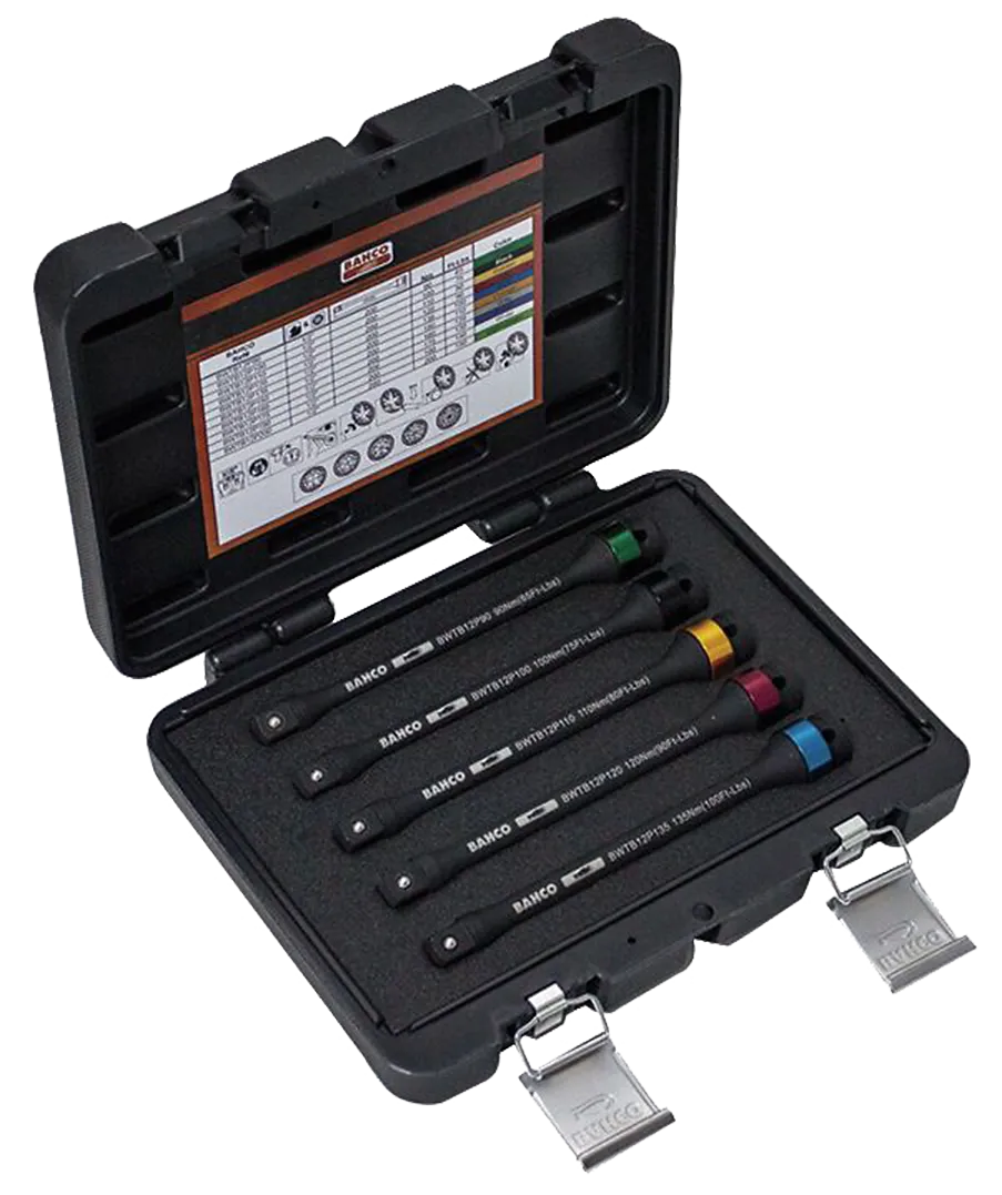 Momentstaver BWTB12P5 1/2", 5stk 90-135Nm