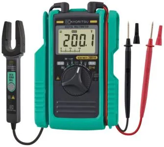 Kewmate 2001  -  Multimeter med 100A AC/DC åpen strømtang