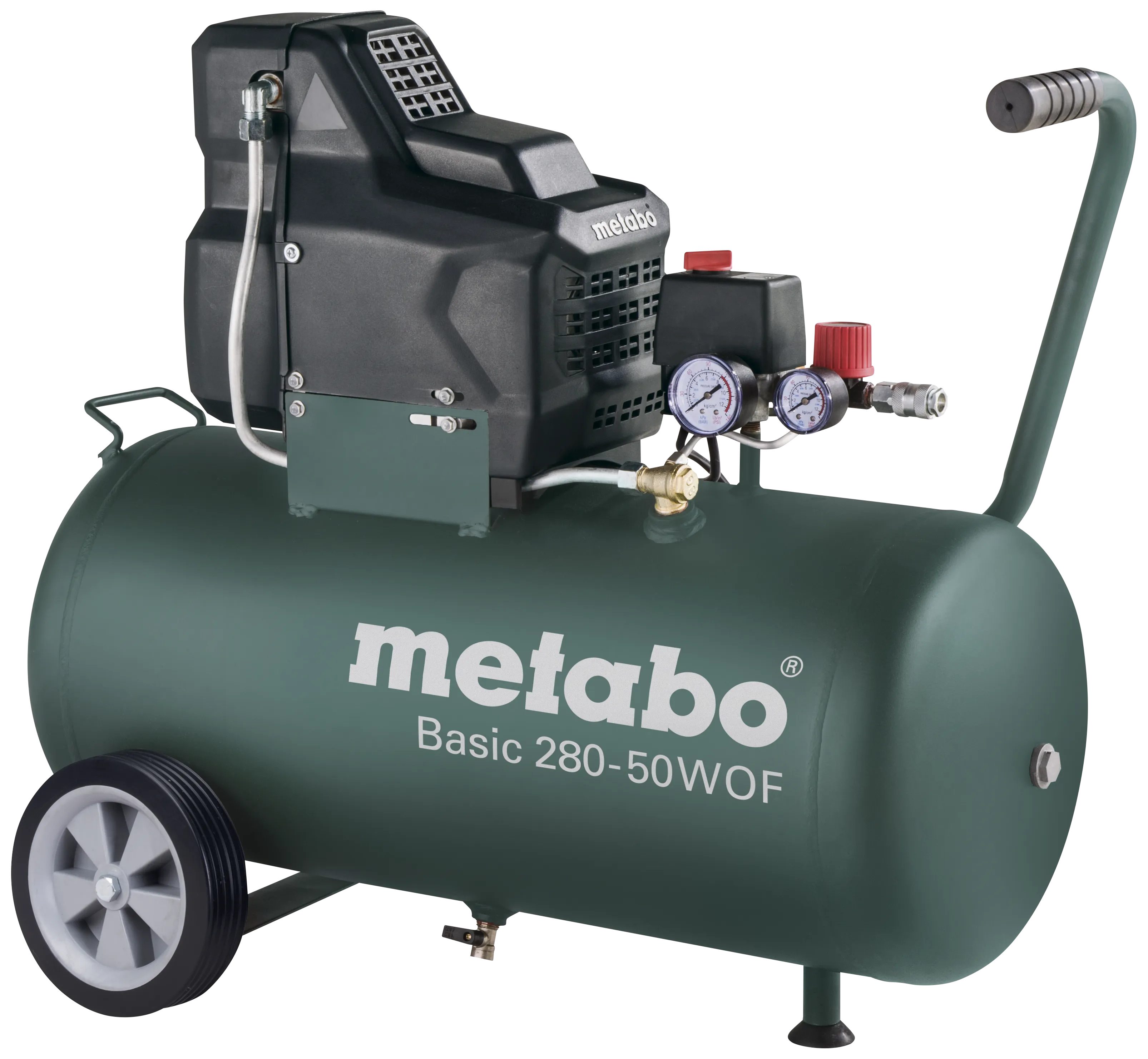 Kompressor Basic 280-50 W OF 8bar 140 ltr/min 230V