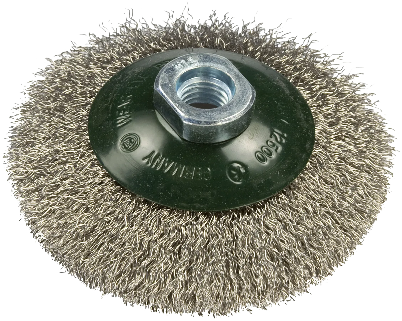 Kjeglestålbørste 28KDW 100×20×M14 E0,3INOX