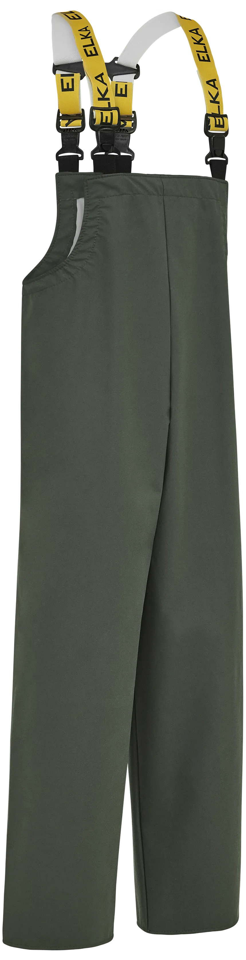 Regndress med seler 079900 oliven str. M